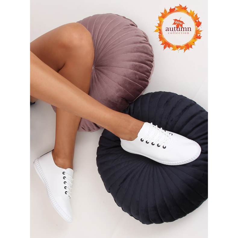 Ženske crno -bijele tenisice 6165 Crne bijela crna 1