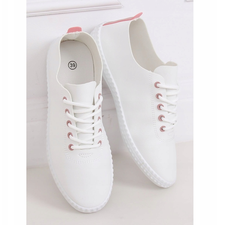 Ženske bijele i ružičaste tenisice 6165 Pink bijela ružičasta 1