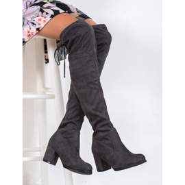 J. Star Klizne čizme na postu siva 1