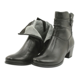 Caprice crne visoke potpetice 25347 crno 4
