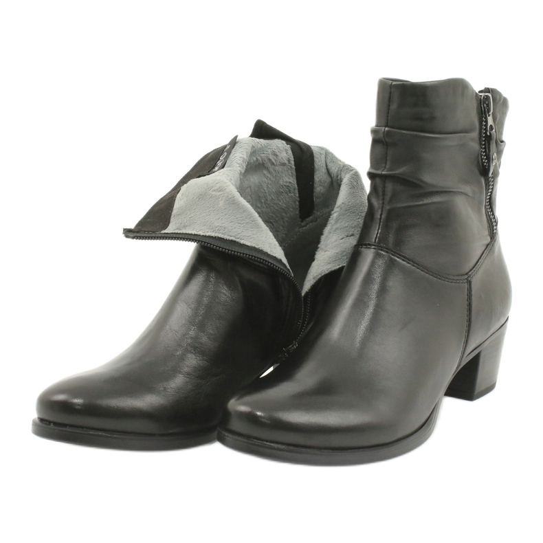 Caprice crne visoke potpetice 25347 crno 4