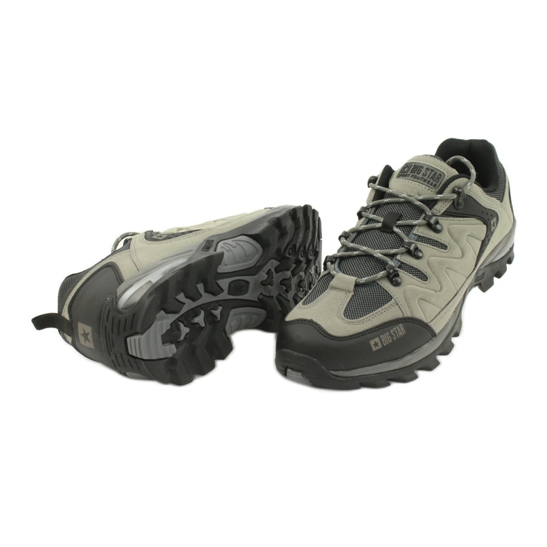 Muška trekking Big Star GG174281 crno siva 3