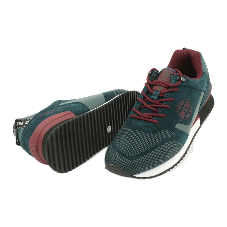 Big Star Green GG174549 cipele višebojan zelena 3