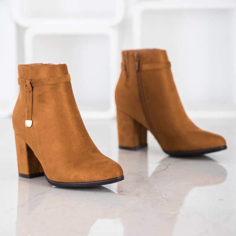 Elegantne čizme VINCEZA smeđa 1