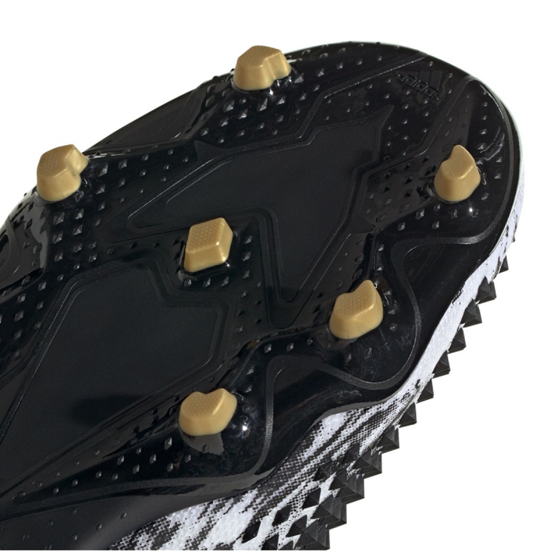Kopačke Adidas Predator 20.1 Fg Jr FW9208 crna, bijela, crna, zlatna bijela 1