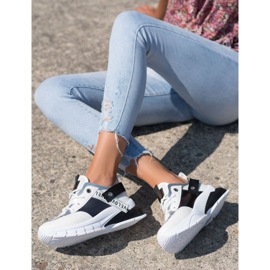 Marquiz Elegantne tenisice bijela crna 2