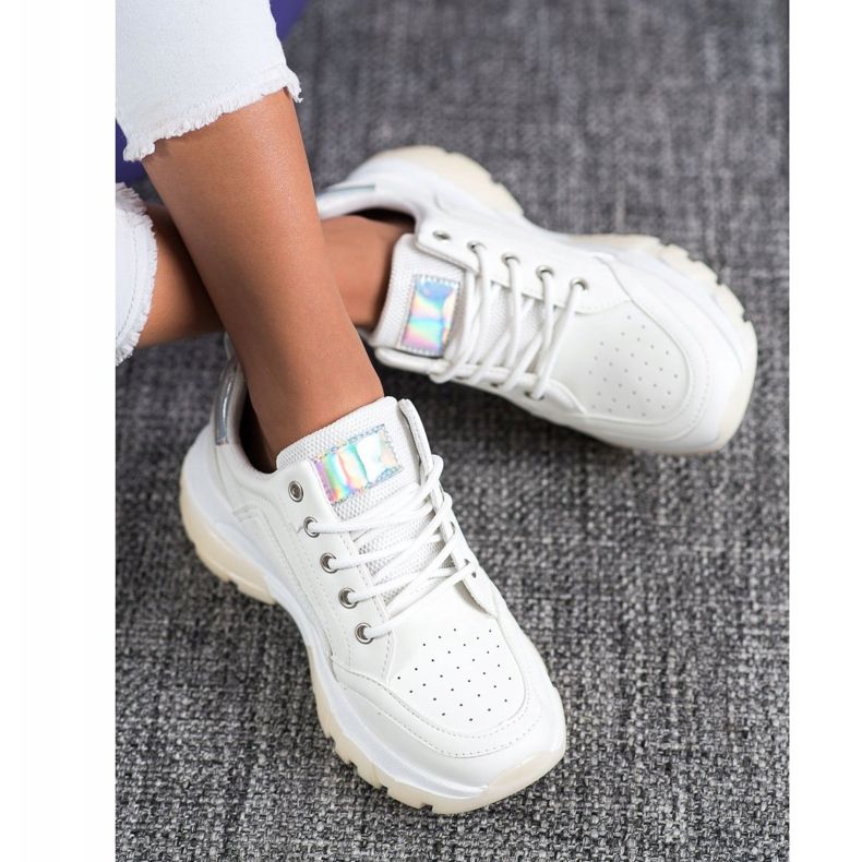 SHELOVET Tenisice od eko kože bijela 2