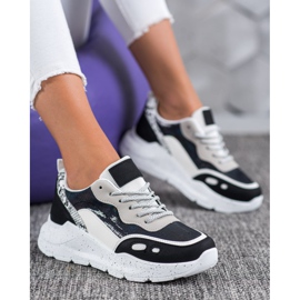 Kayla Tenisice s Holo efektom crna 1