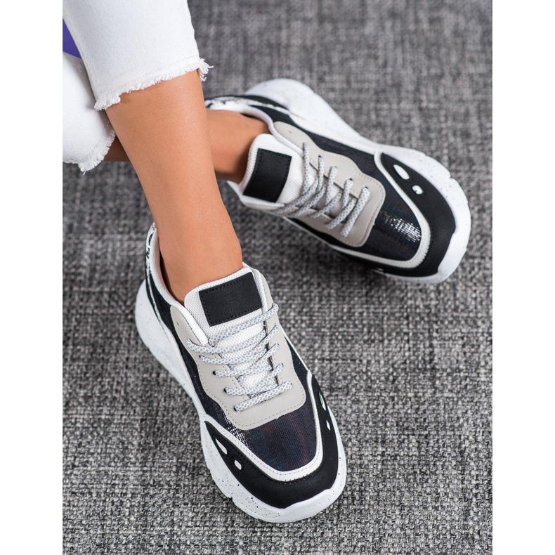 Kayla Tenisice s Holo efektom crna 2