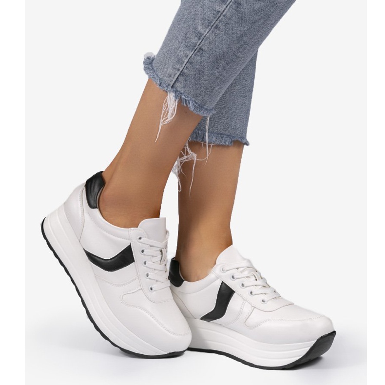 Bijele sportske cipele, tenisice BK-20 bijela 2