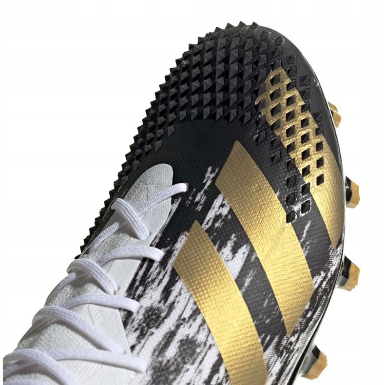 Adidas Predator 20.1 Ag M FW9185 kopačke crna, bijela, crna, zlatna bijela 2