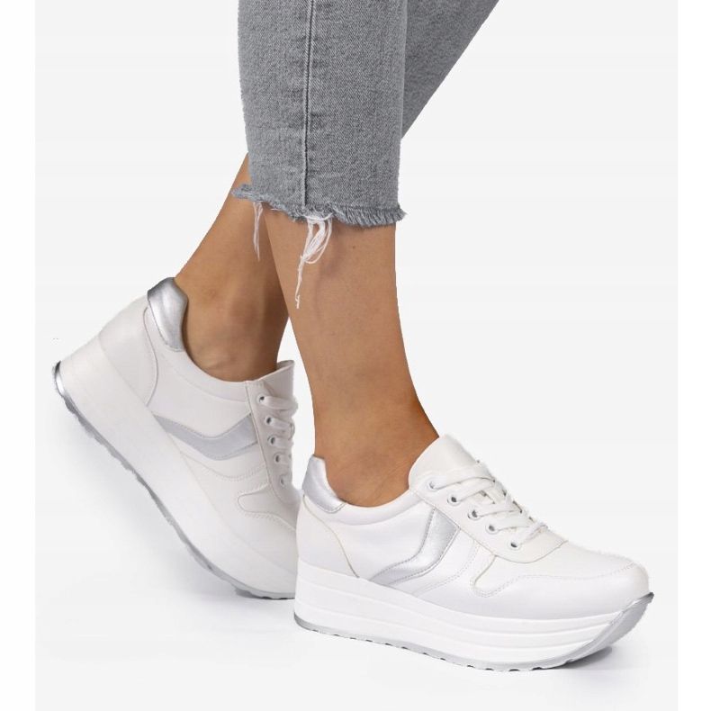 Bijele sportske cipele, tenisice BK-20 bijela 1