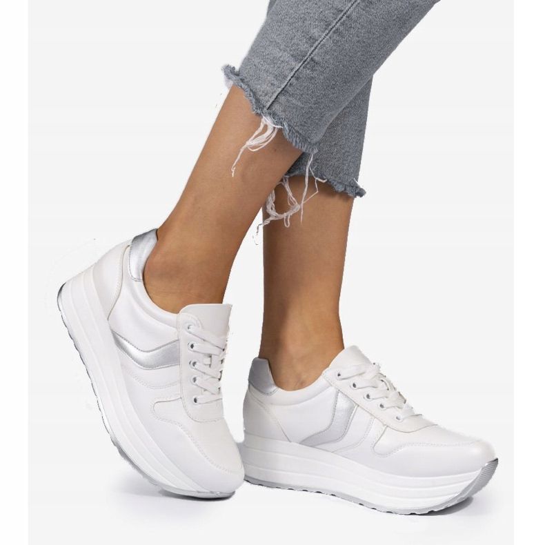 Bijele sportske cipele, tenisice BK-20 bijela 2