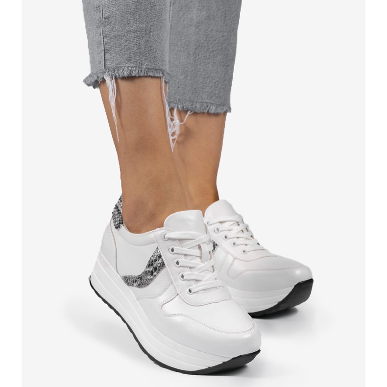 Bijele sportske cipele, tenisice BK-20 bijela 1