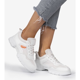 Modne bijele sportske cipele C051 bijela 2