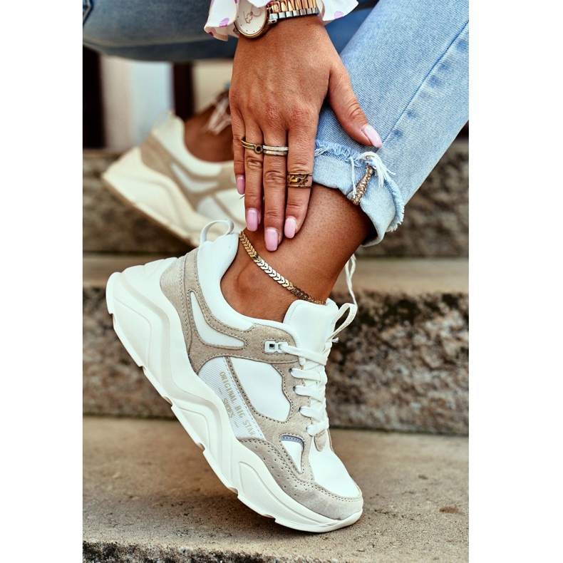 Ženske tenisice Big Star White GG274657 bijela 2