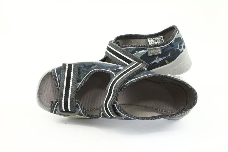 Befado dječje cipele 969Y158 crna siva 5