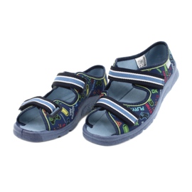 Befado dječje cipele 969Y161 mornarsko plava raznobojna 3