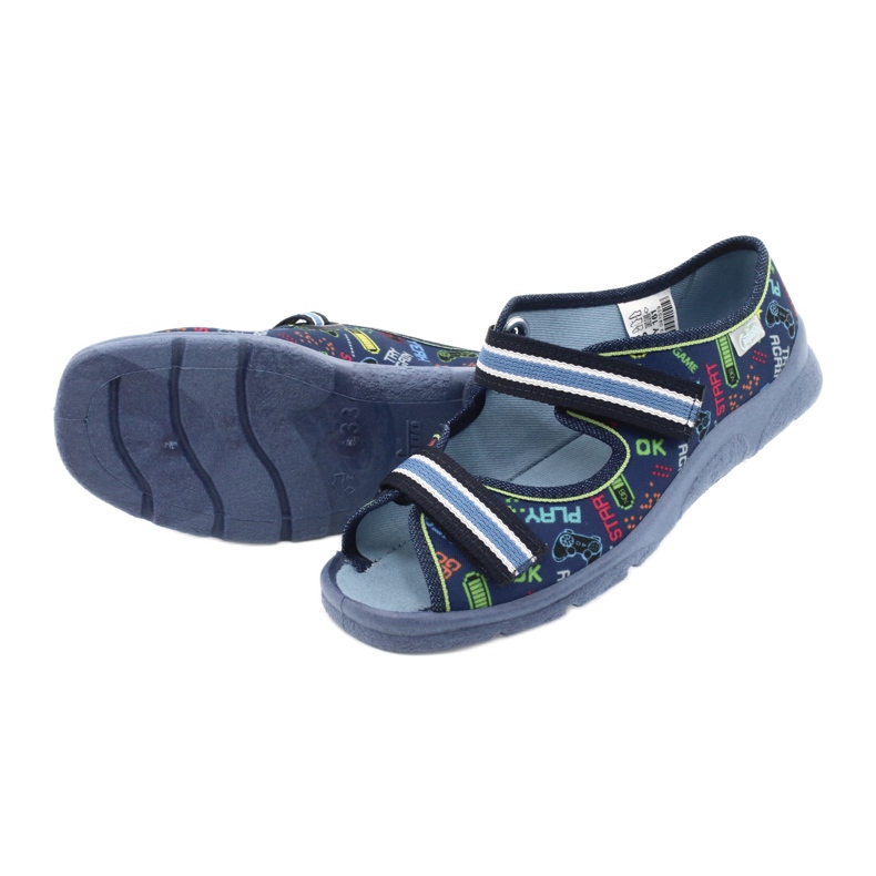 Befado dječje cipele 969Y161 tamnoplava višebojan 4