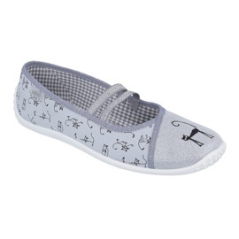 Befado cipele za mlade 345Q163 crna siva 1