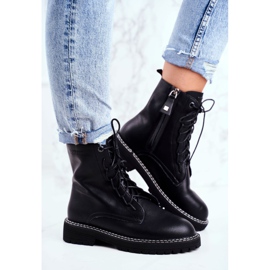 Ženske čizme Big Star Black GG274596 crno 1