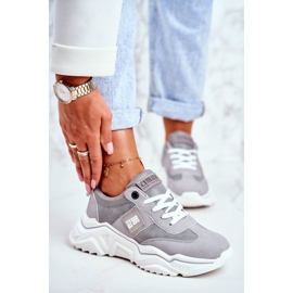 Ženske sportske cipele Big Star Grey GG274211 siva 2