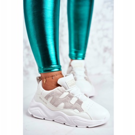 Ženske sportske cipele Big Star White GG274635 bijela 2