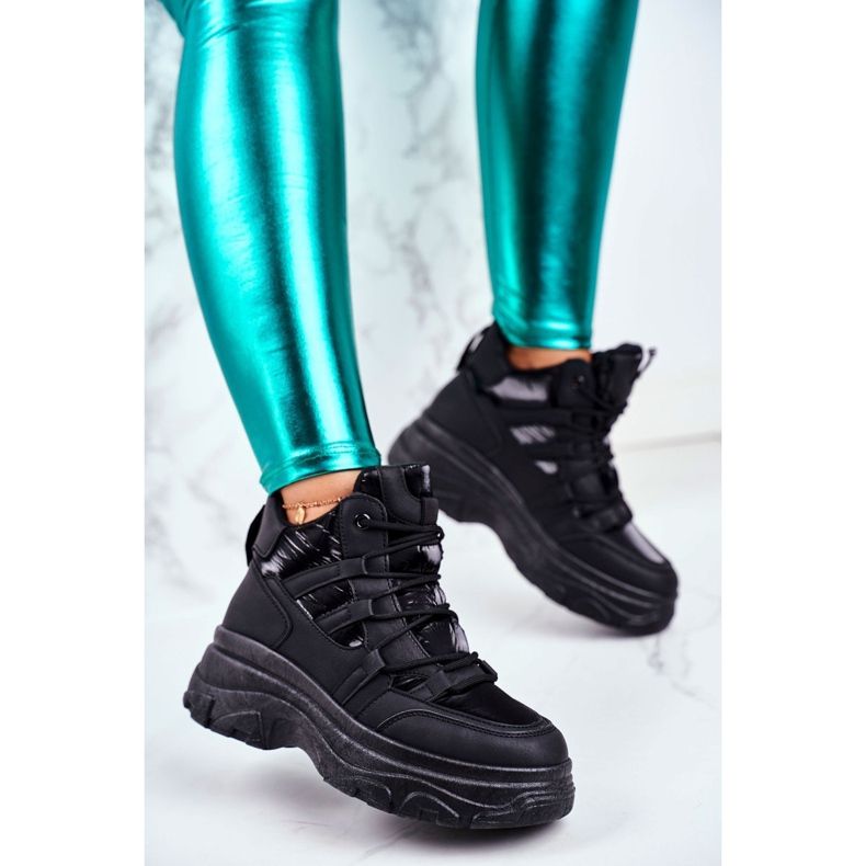 EVE Ženske sportske cipele Black Granto crno 1