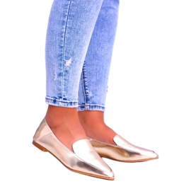 Ženske natikače Golden Mirror Lu Boo Mireldo zlatna 3