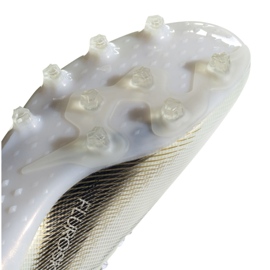 Adidas X Ghosted.1 Ag M EG8154 kopačke crna, bijela, zlatna bijela 1