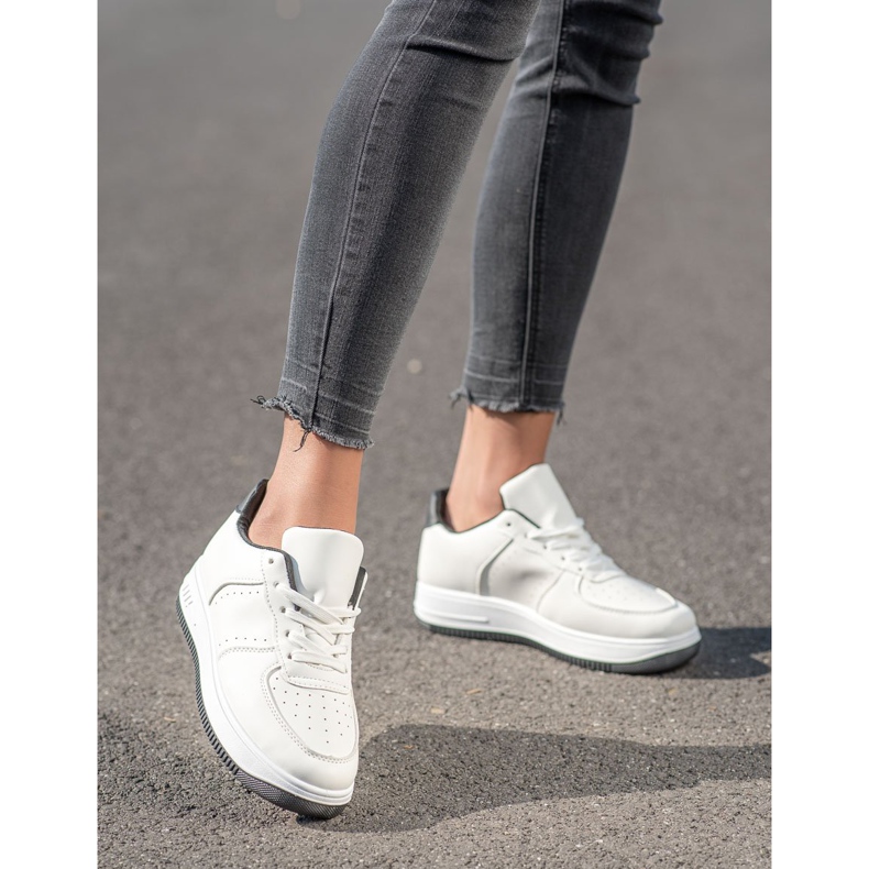 SHELOVET Tenisice na palmi bijela 2