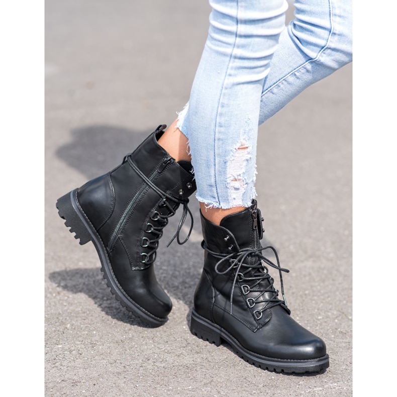 Queentina Visoki crni radnici crno 1