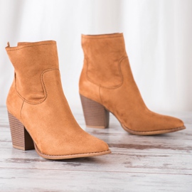 Erynn Visoke kaubojske čizme smeđa 1