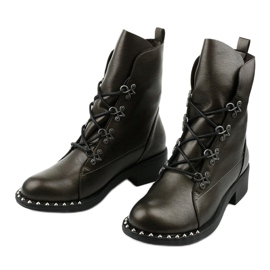 Ženske smeđe čizme s Aqua vijcima smeđa 2