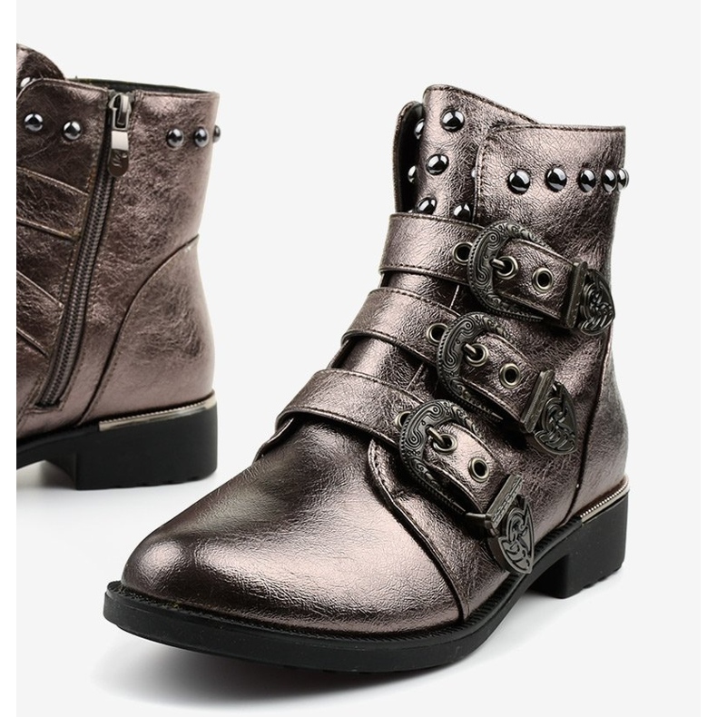 Sive ženske čizme s litas Aotoria siva 1