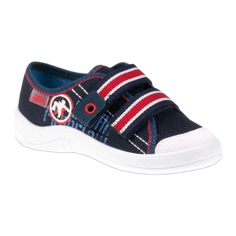 Dječje papuče Befado 672x058 bijela crvena mornarsko plava 1