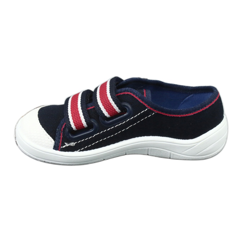 Dječje papuče Befado 672x058 bijela crvena mornarsko plava 3