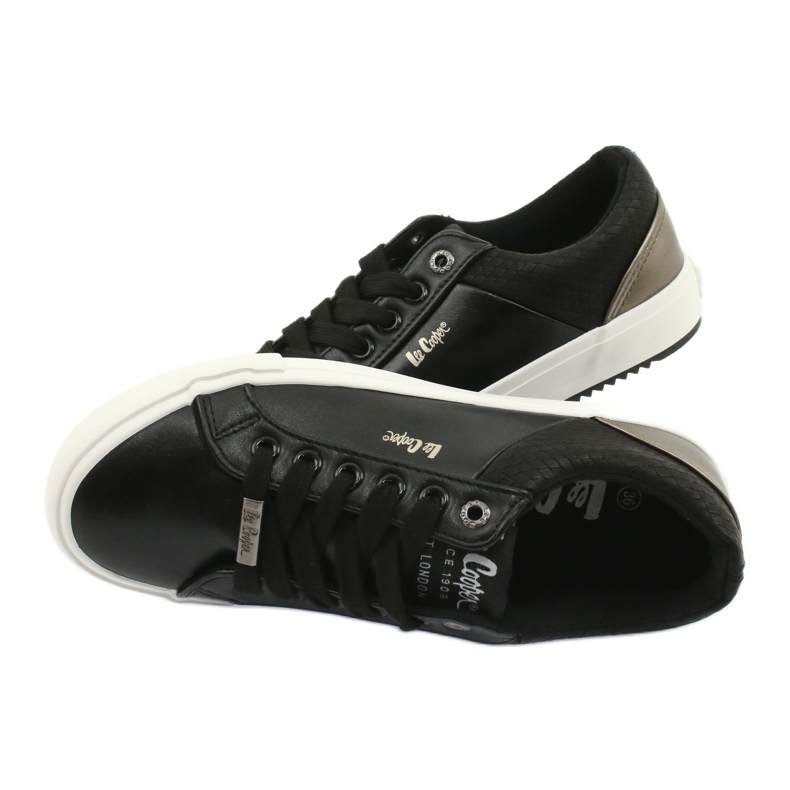 Lee Cooper Ženske eko S-SKI tenisice LCJL-20-31-041 Black crna 4