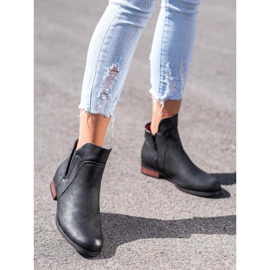 Goodin Elegantne čizme s patentnim zatvaračem crno 1