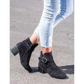 Goodin Čizme s ukrasnom kopčom crna 1