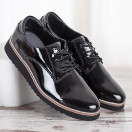 Kožne cipele VINCEZA crna 1