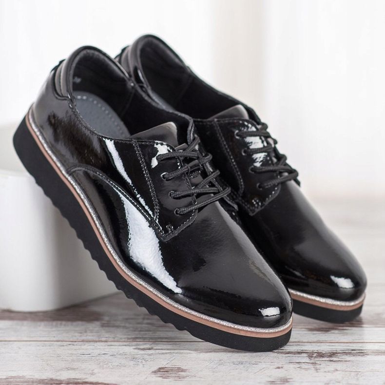 Kožne cipele VINCEZA crna 1