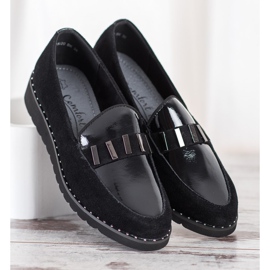 Filippo Modne kožne cipele crno 1