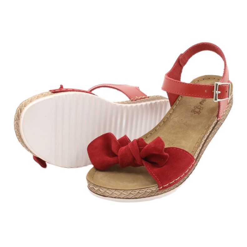 Comfort Inblu ženske cipele 158D117 crvena 4