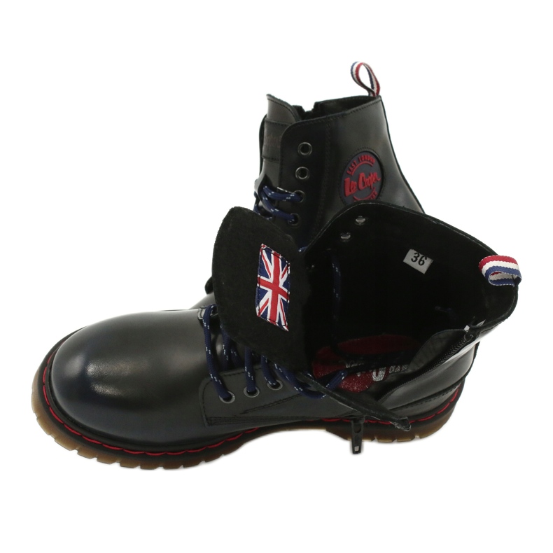 Lee Cooper Čizme LCJPL-20-01-014 Mornarica crno mornarsko plava 5
