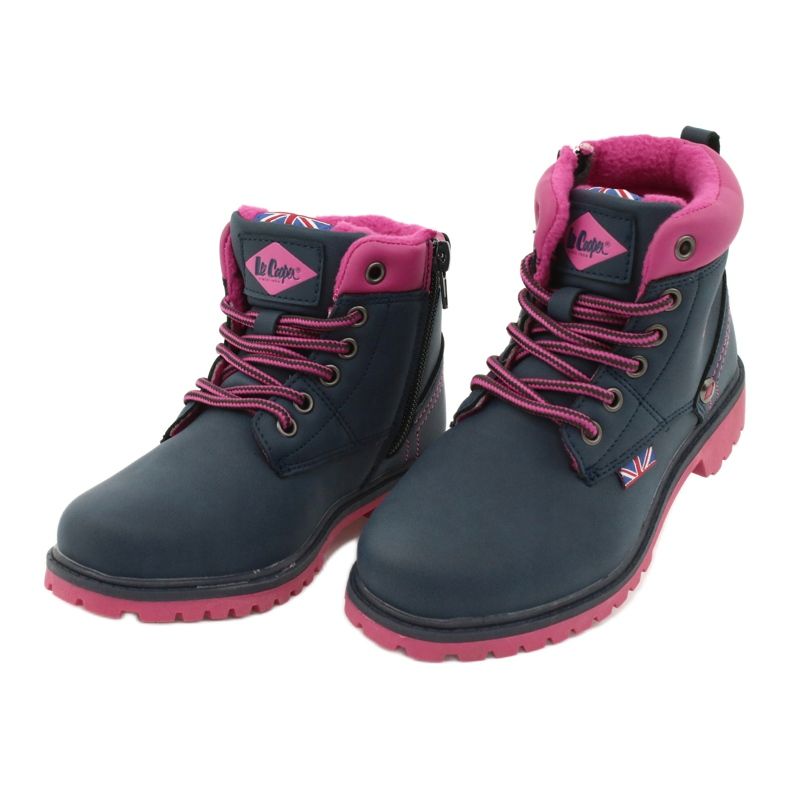 Lee Cooper Dječji traperi na mornarsko plavom klizaču plava 2