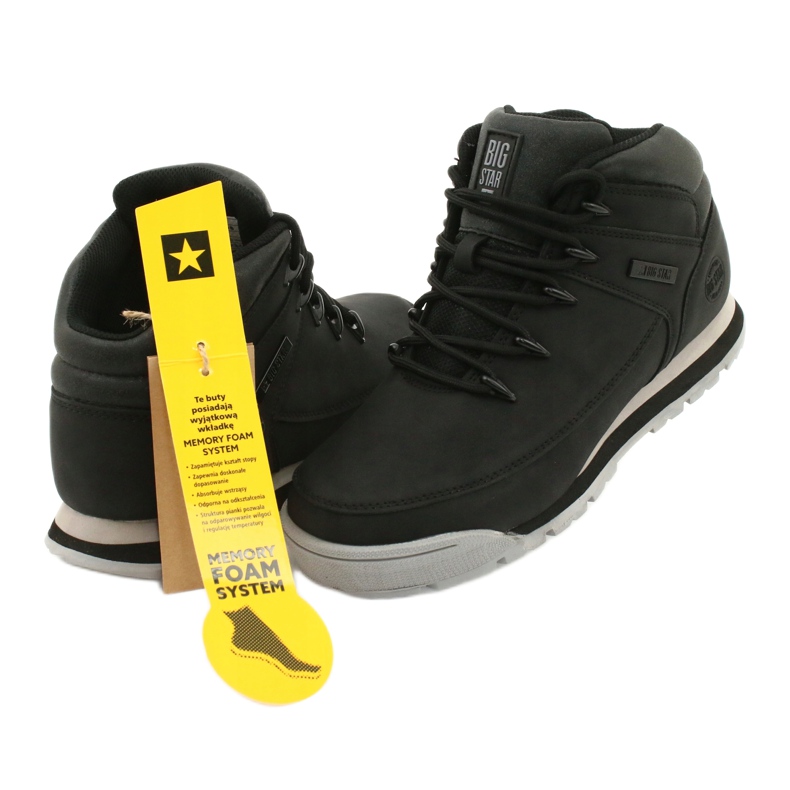 Big Star Ženski sportski trekking Black GG274498 crno 4