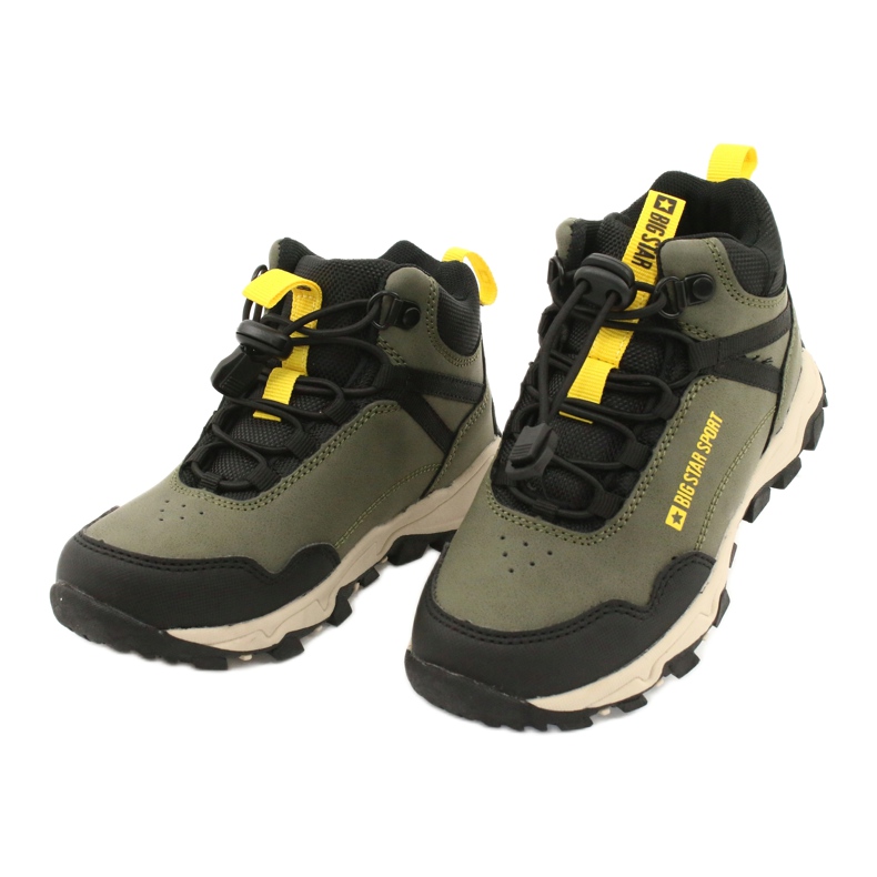 Big Star Visoke dječje sportske cipele Green/Khaki GG374047 zelena 2