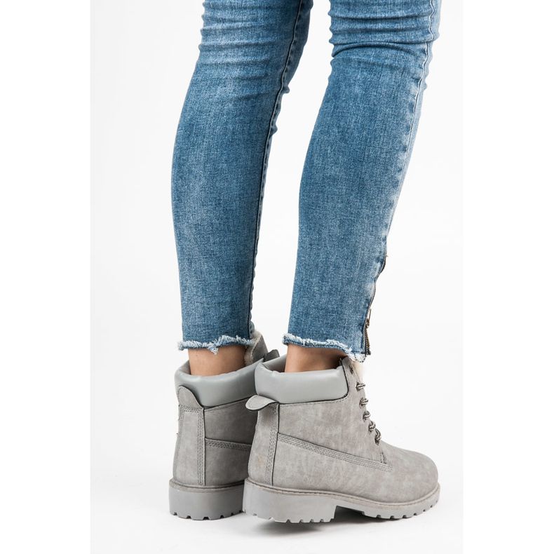 Seastar Tamnosivi vezani traperi siva 1