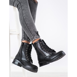 SHELOVET Radnici s kubnim cirkonijem crno 1